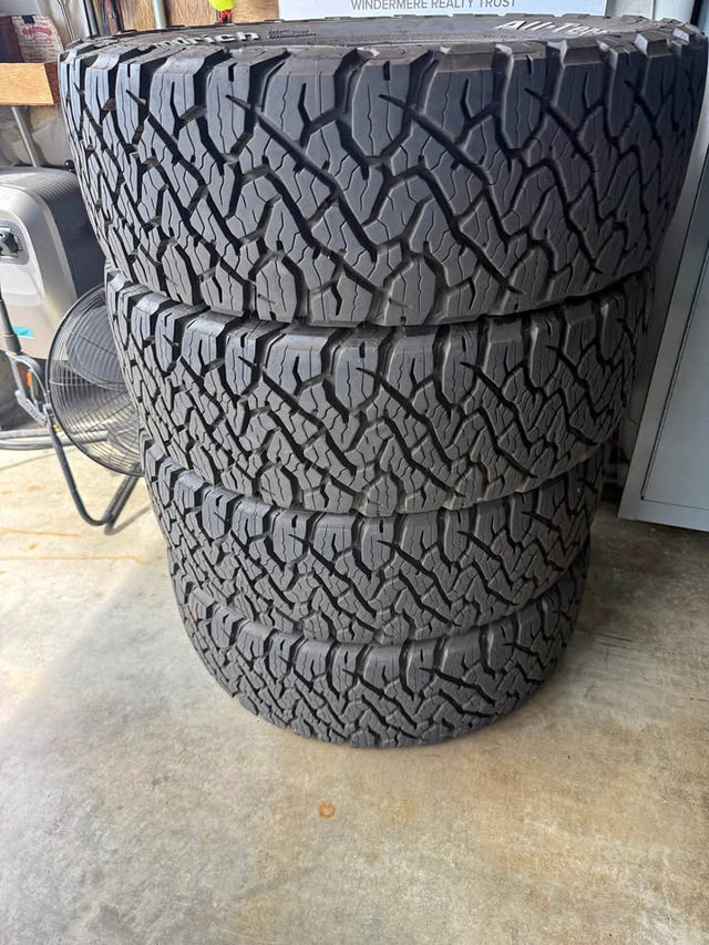 4x BFGoodrich All-Terrain T/A KO3 Tires – LT275/65R18 Load Range E – Like New in Portland, OR (photo 1)