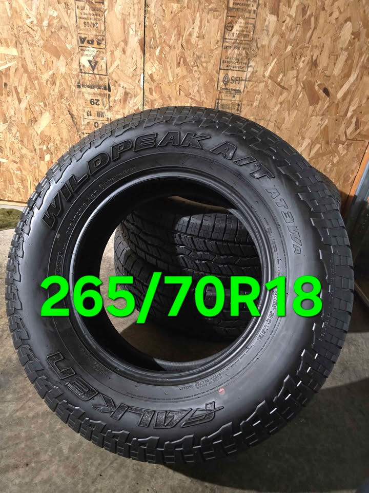 265/70/18 Tires Falken WildPeak A/T3W A x3 Matching Tires in Renton, WA (photo 3) — photo 3