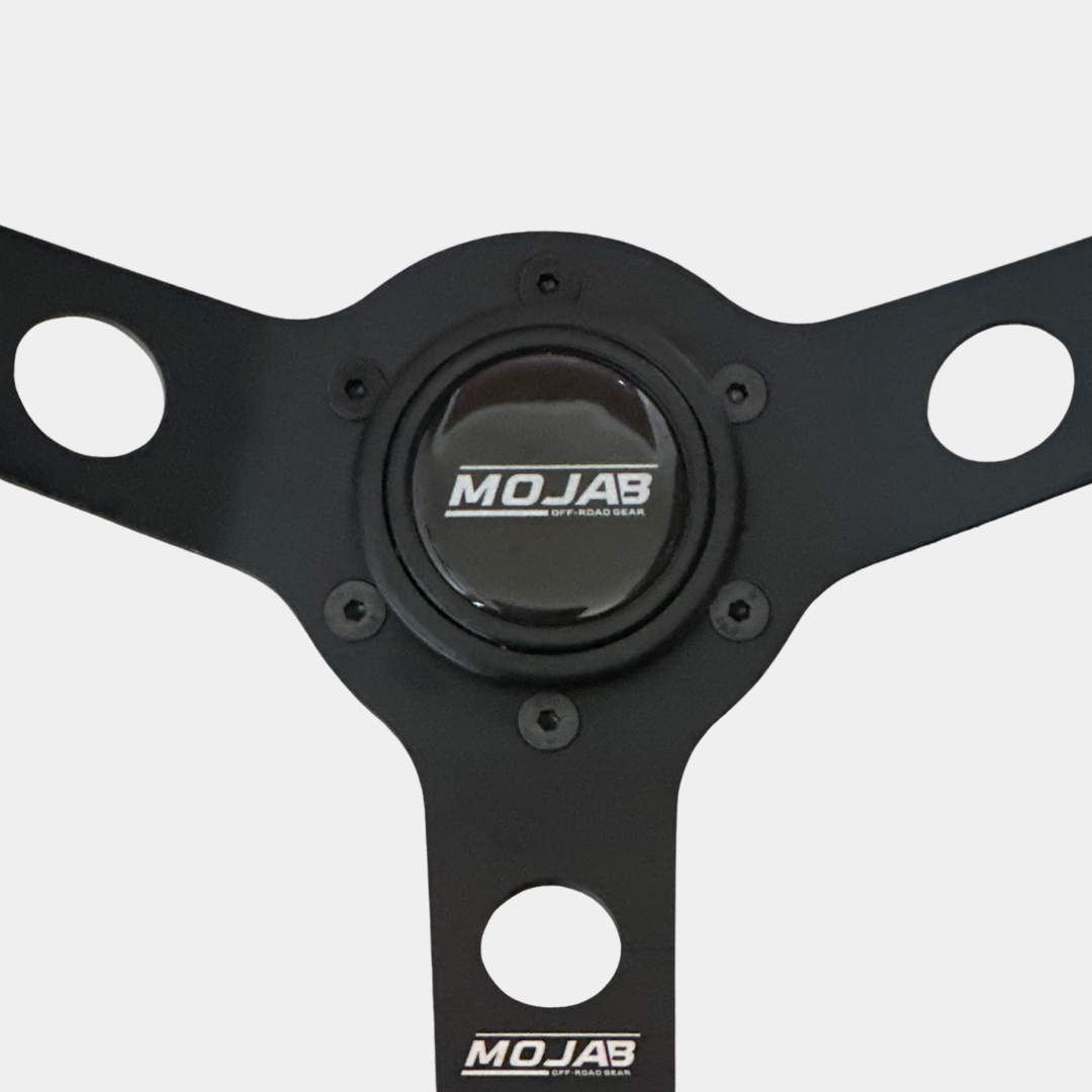 13.5''  MOJAB Deep Dish Steering Wheel Leather or Suede — photo 5