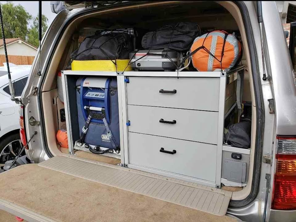 100 Series Land Cruiser - Rear Storage - Fridge Slide - Overland Kit in Carlsbad, CA (photo 1)