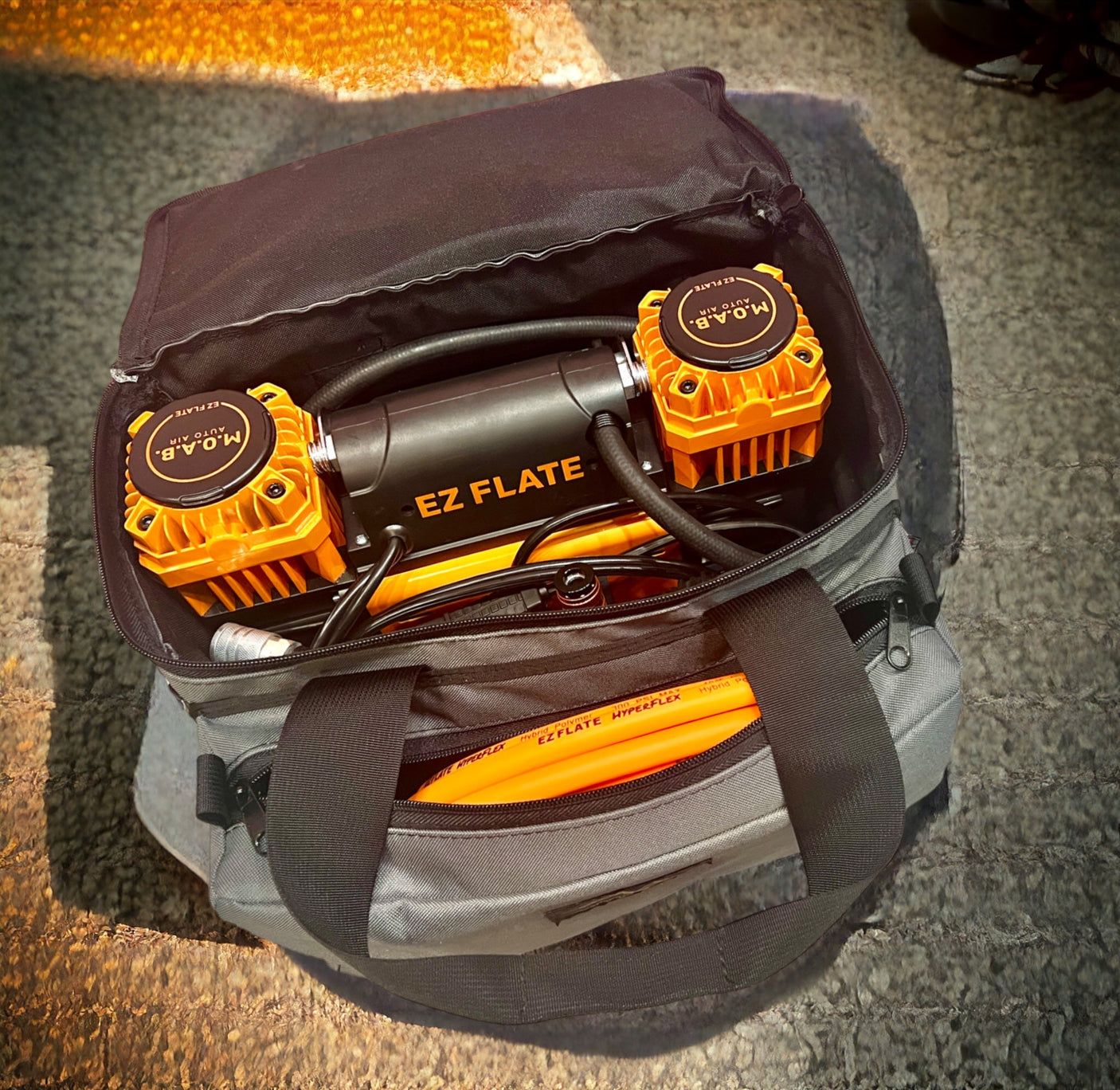 EZ Flate Air Compressor Deluxe Carry Bag — Overland Gear Guy (photo 8)