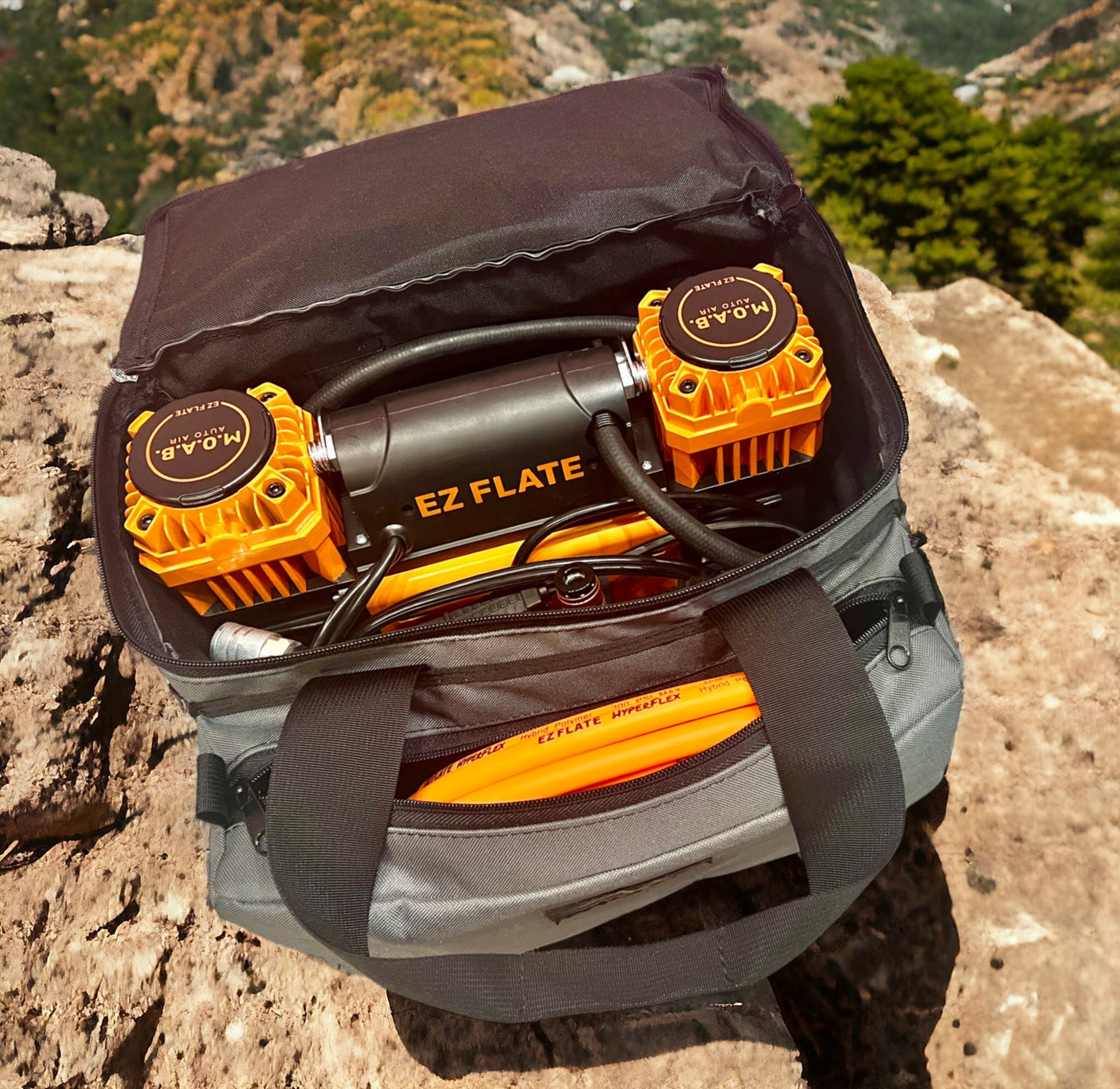 EZ Flate Air Compressor Deluxe Carry Bag — Overland Gear Guy (photo 4)