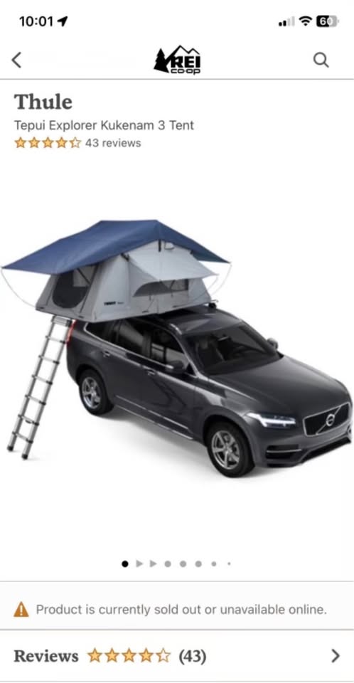 Thule Tepui Explorer Rooftop Tent in Santa Rosa, CA (photo 2)