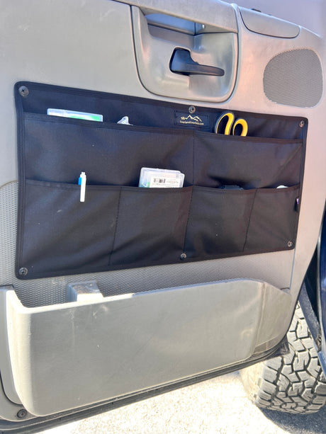 Econoline Door Organizers - Driver - Passenger — Overland Gear Guy (photo 4)