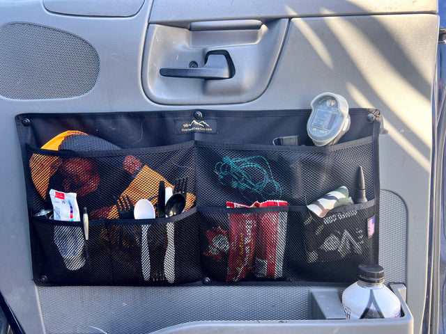 Econoline Door Organizers - Driver - Passenger — Overland Gear Guy