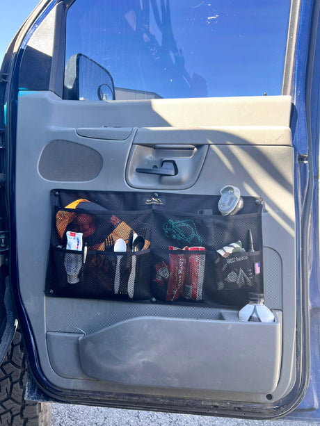 Econoline Door Organizers - Driver - Passenger — Overland Gear Guy (photo 6)