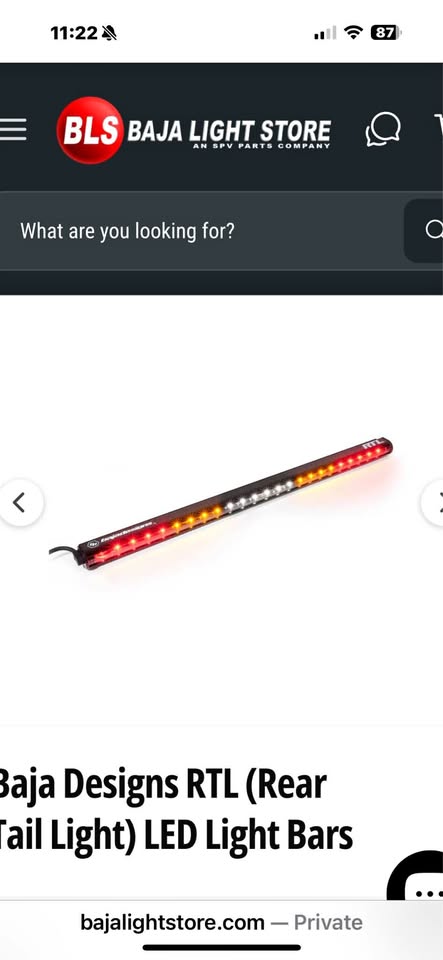 Baja Designs RTL (Rear Tail Light) LED Light Bars in Ariel, WA (photo 1) — photo 1