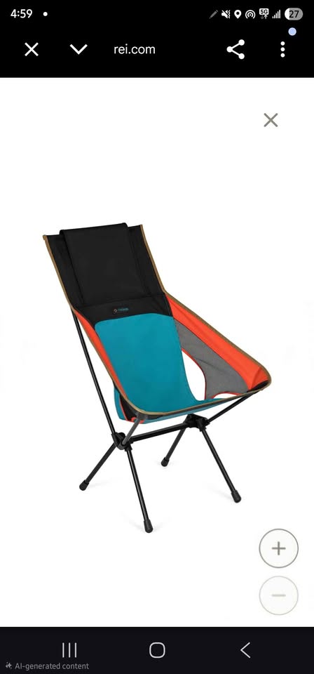 Helinox Sunset Chair (re) portable camping chair REI