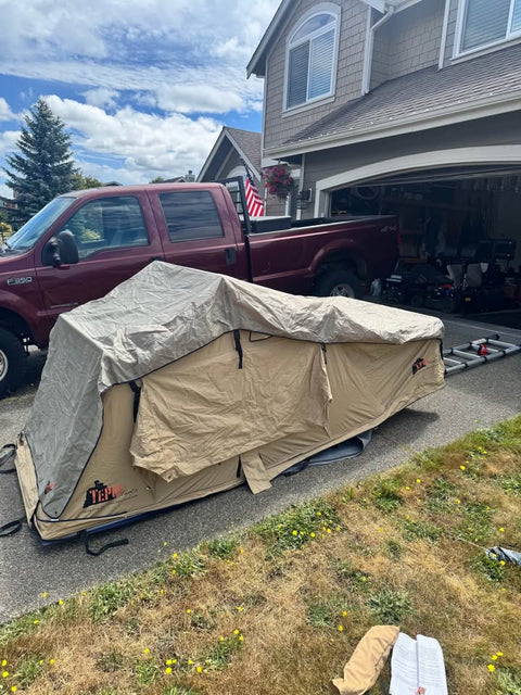 UPDATED - Tepui Tents Rooftop Tent with Rain Cover