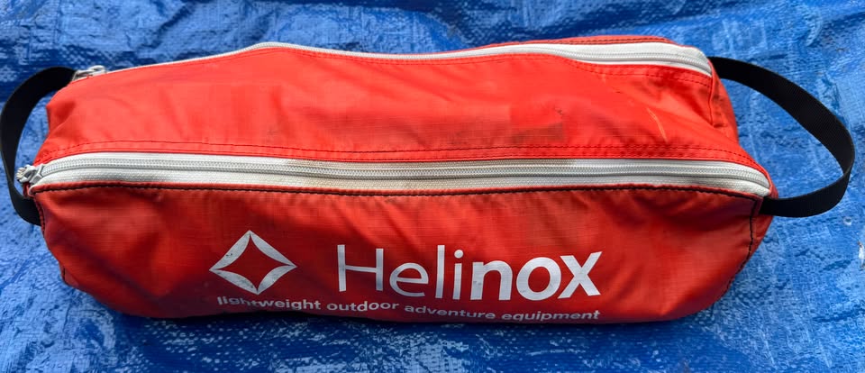 Helinox Swivel camping etc. chair *very* light use (new: ~$165 with tax) in Lake Forest Park, WA (photo 4)