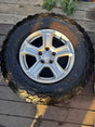 Jeep Wrangler 17 inch Wheels and BFGoodrich All-Terrain KO2 Tires in Lemon Grove, CA (photo 1)