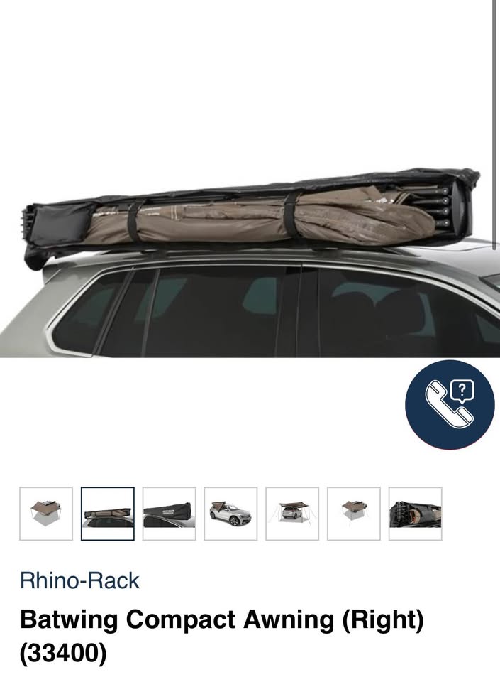 RHINO RACK Batwing Compact Awning (Right) in San Dimas, CA (photo 2) — photo 2