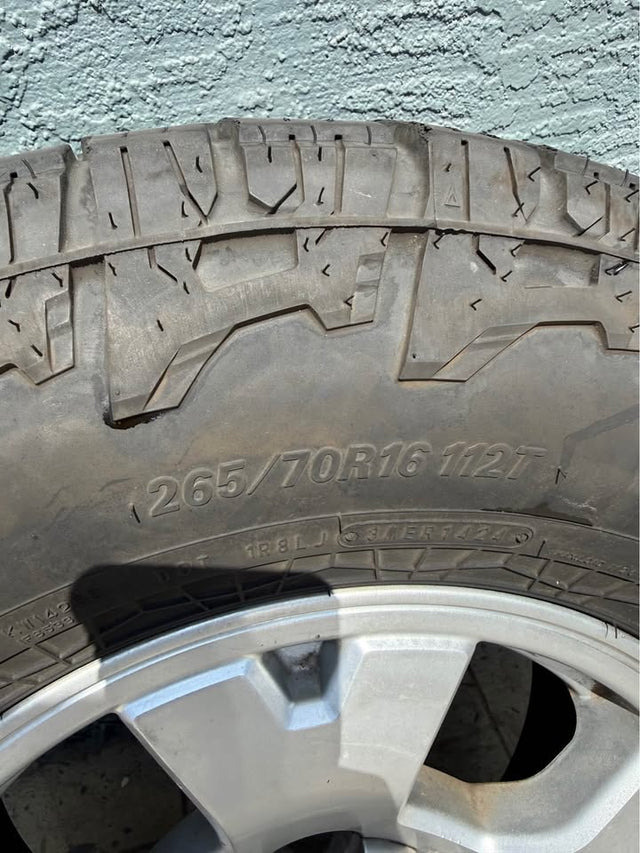 265/70/16 Falken Wildpeak — photo 2