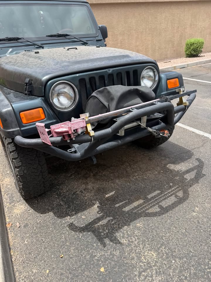 1997-2006 Jeep Tj Off Road Front Bumper and Winch in Phoenix, AZ (photo 3) — photo 3