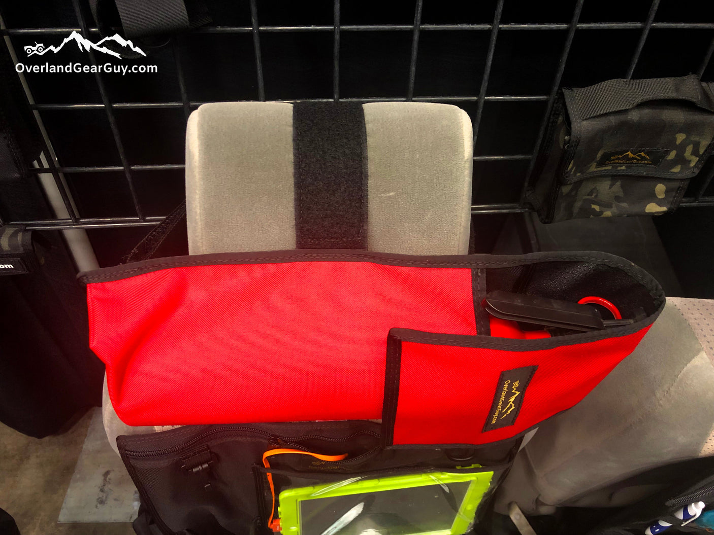 Fire Extinguisher Headrest Pouch — Overland Gear Guy (photo 6)