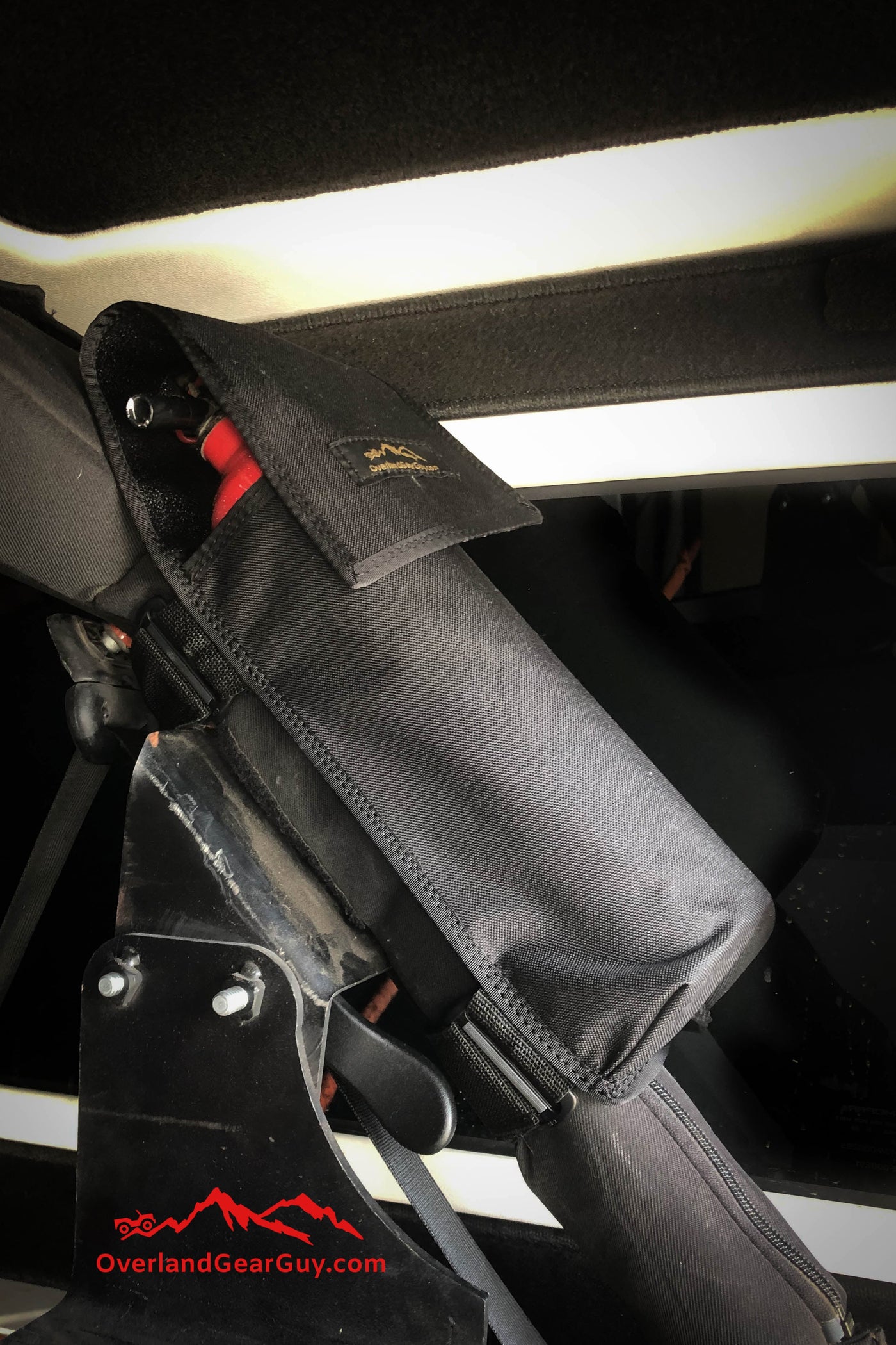 Jeep Fire Extinguisher Pouch Roll Bar — Overland Gear Guy (photo 7) — photo 7
