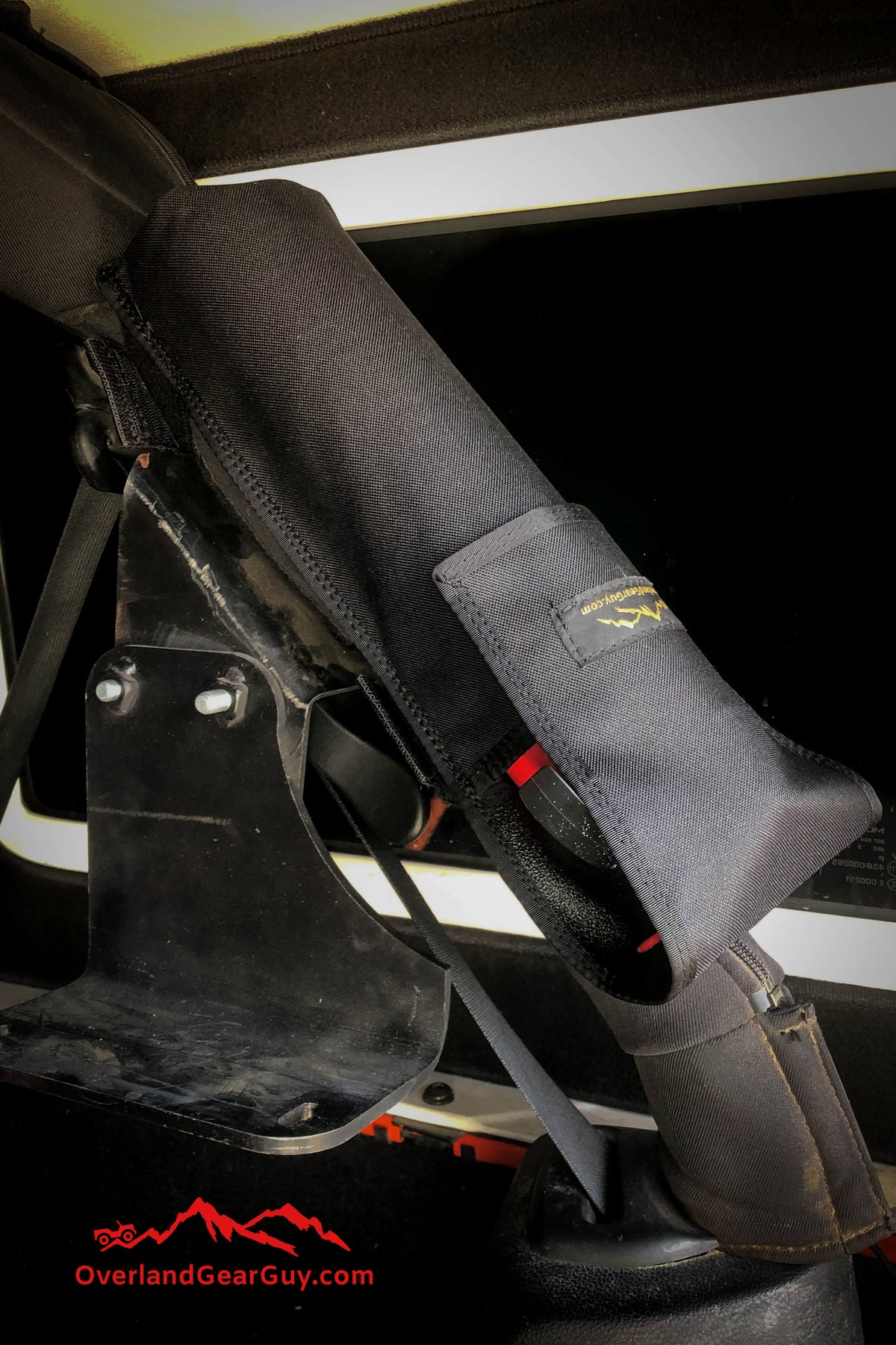 Jeep Fire Extinguisher Pouch Roll Bar — Overland Gear Guy (photo 8) — photo 8