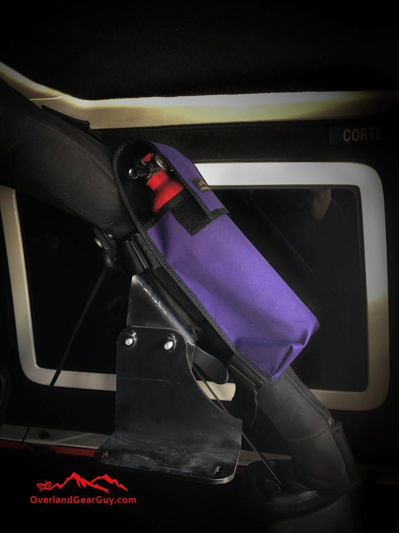 Jeep Fire Extinguisher Pouch Roll Bar — Overland Gear Guy (photo 11) — photo 11