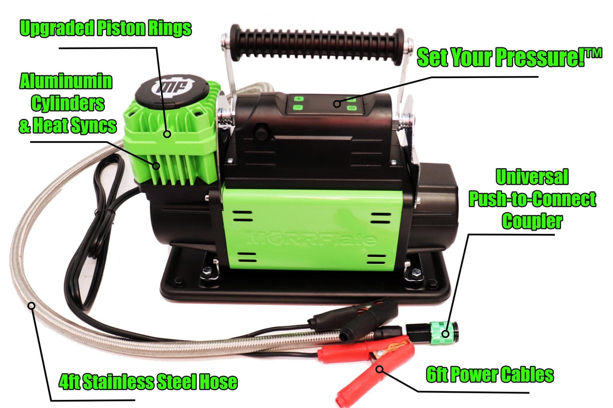 MORRFlate FiveSix PSI Pro Portable 12v Compressor - Gen2 — photo 3