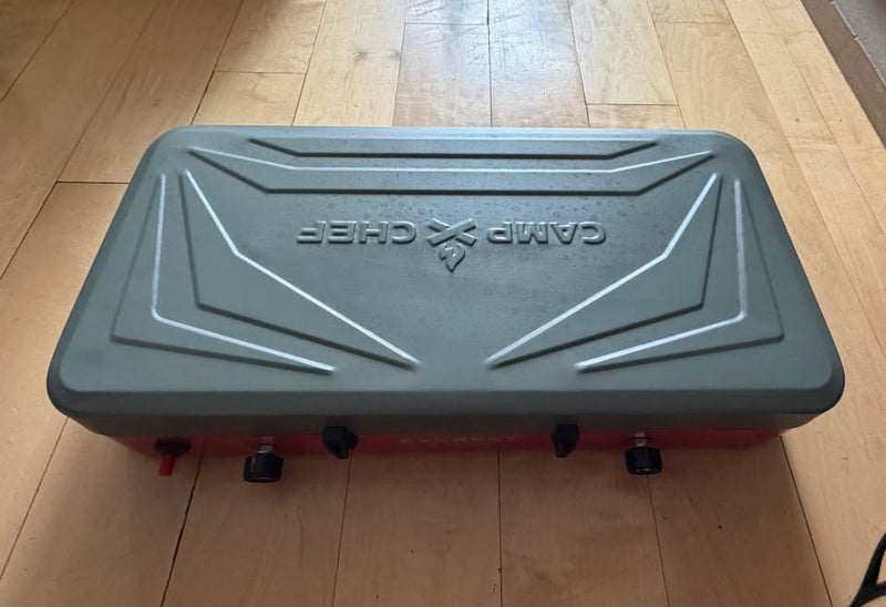 Camp Chef Everest 2 Burner Stove with grill/griddle in Chicago, IL (photo 4) — photo 4