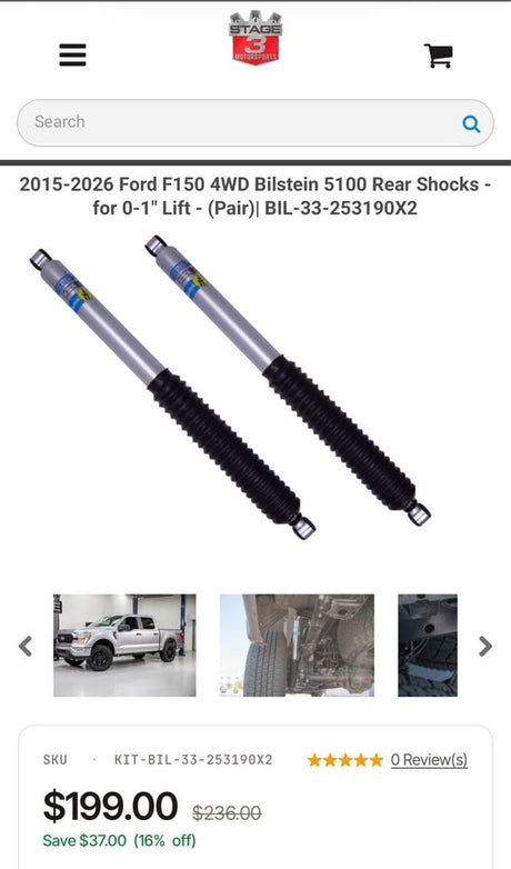 Bilstein B8 5100 Rear Shocks in Fairfield, CA (photo 2)
