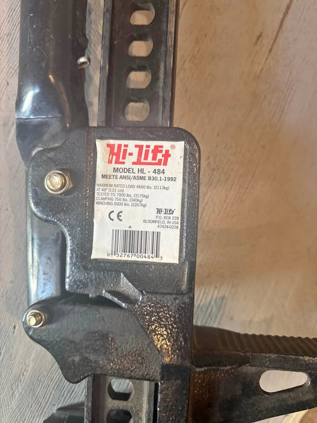 Hi-Lift 48” Farm Jack HL-484 – Off-Road Recovery Jack in Alameda, CA (photo 1)