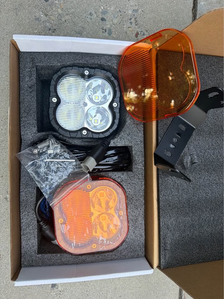 NEW 5” LED Off-Road Pod Lights (Pair) | White + Amber | 6000LM | 80W in Provo, UT (photo 8) — photo 8