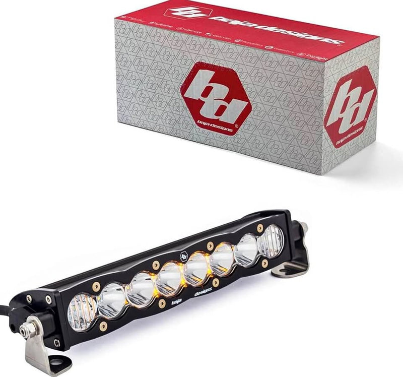 Baja Designs S8 10” LED Light Bar [**NEW IN BOX**] Driving-Combo Beam, Clear Lens, Amber Backlight in Gilbert, AZ (photo 1) — photo 1