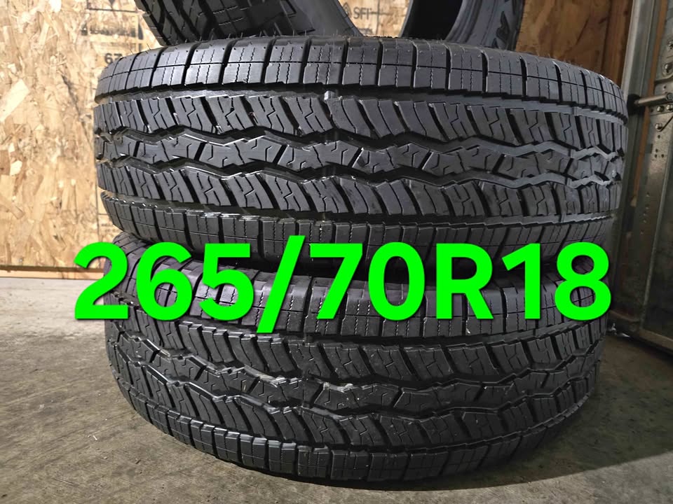 265/70/18 Tires Falken WildPeak A/T3W A x3 Matching Tires in Renton, WA (photo 1)