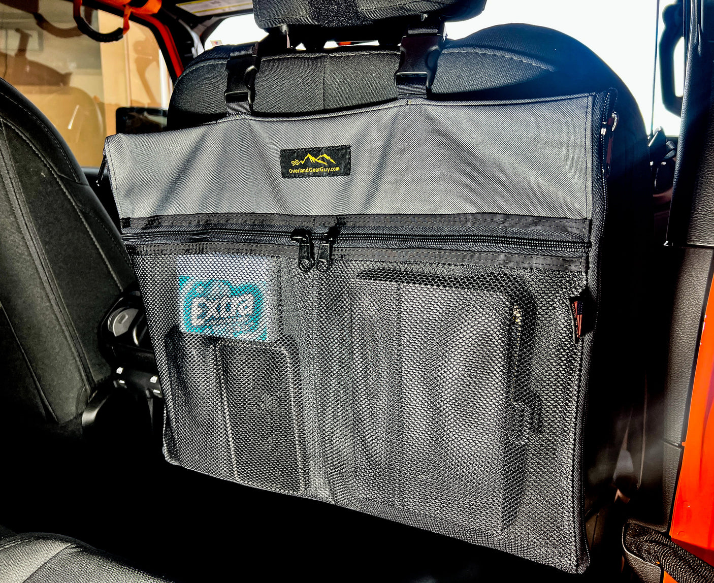 Road Atlas, Laptop/Tablet Seatback Pouch — Overland Gear Guy (photo 9)