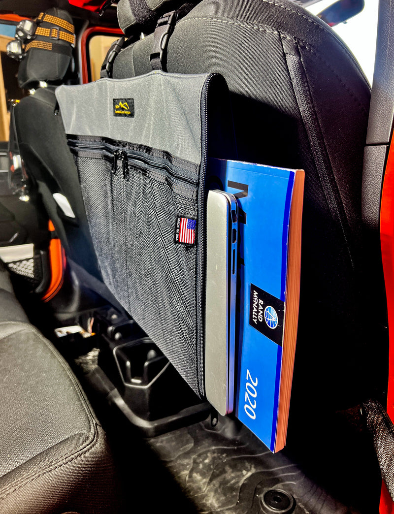 Road Atlas, Laptop/Tablet Seatback Pouch — photo 1