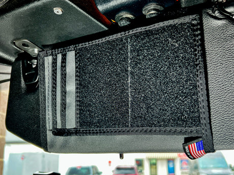 Jeep Gladiator MOLLE Visor Organizer - Tacoma Visor — Overland Gear Guy (photo 17)