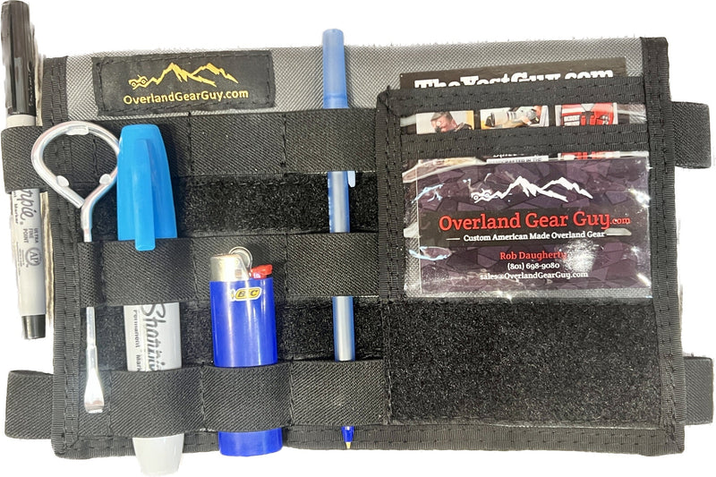Jeep Gladiator MOLLE Visor Organizer - Tacoma Visor — Overland Gear Guy (photo 3) — photo 3