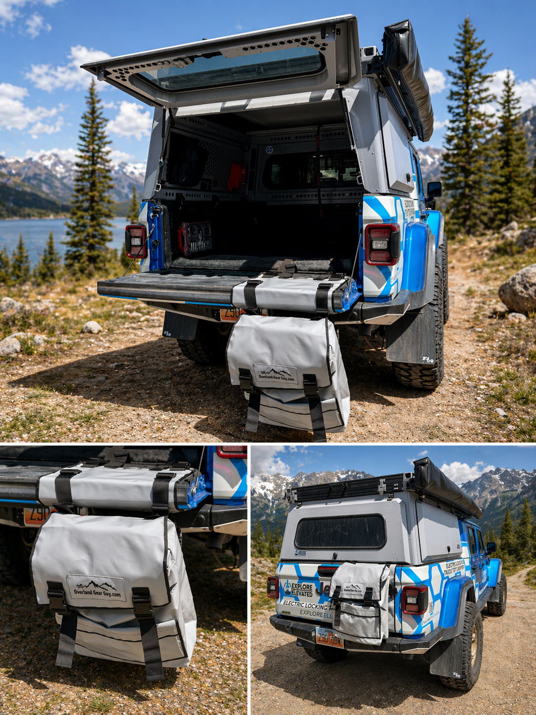 Tailgate Trash Bag Gladiator - Tacoma - Ram - Rivian -QuarterMaster — photo 2