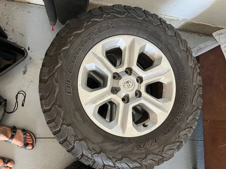 BFGoodrich KO2 tires and Toyota 17in wheel package in Broomfield, CO (photo 5)
