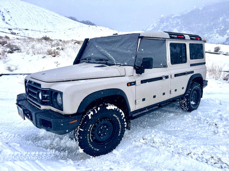 INEOS Grenadier Exterior Windshield and Window Covers — Overland Gear Guy (photo 2)