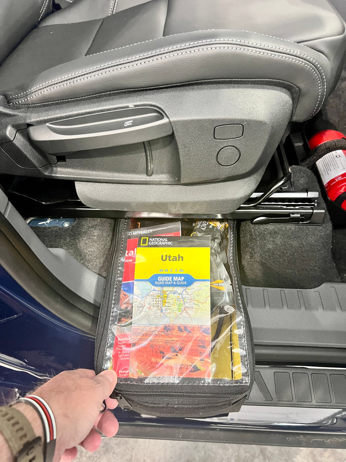 INEOS Grenadier Under Seat Storage Bag CLEAR TOP — photo 3