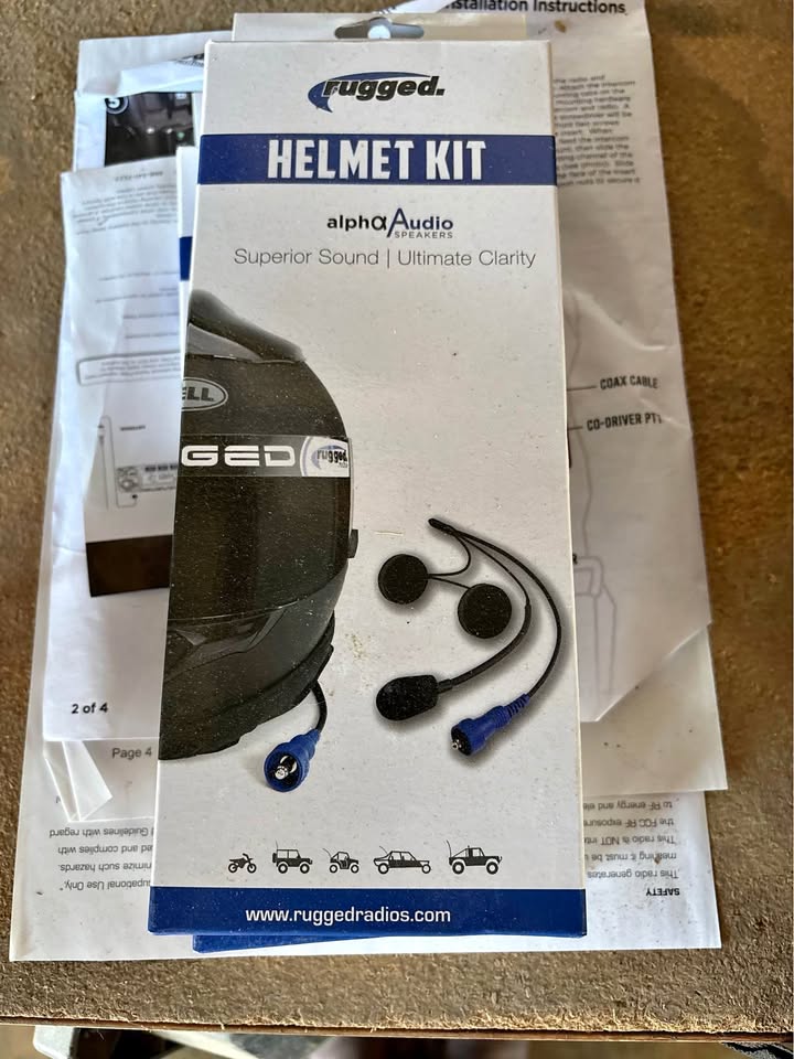 RUGGED helmet intercoms in San Carlos, CA (photo 1) — photo 1