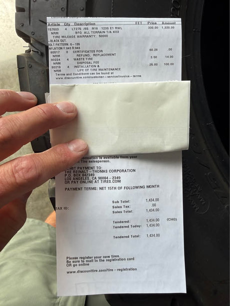 4x BFGoodrich All-Terrain T/A KO3 Tires – LT275/65R18 Load Range E – Like New in Portland, OR (photo 5)