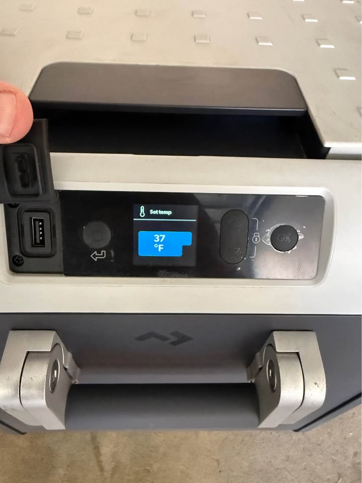 Dometic cfx3 45 portable fridge refrigerator ac/dc powers in Broomfield, CO (photo 10)