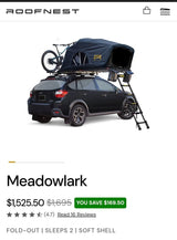 RoofNest - Meadowlark Rooftop Tent in Loveland, CO (photo 4)