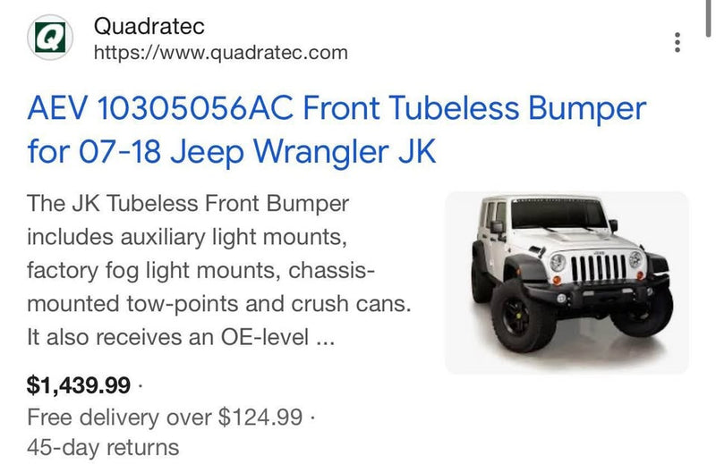 AEV Premium Front Bumper + Skid Plate + Fog Lights | Jeep Wrangler JK 2007-2018 in Phoenix, AZ (photo 5) — photo 5
