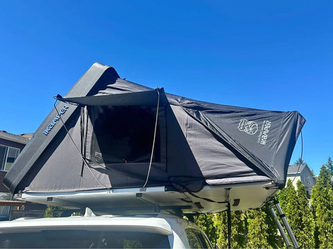 iKamper Skycamp 3.0 Roof Top Tent (Rocky Black Shell) - Barely Used / Like New