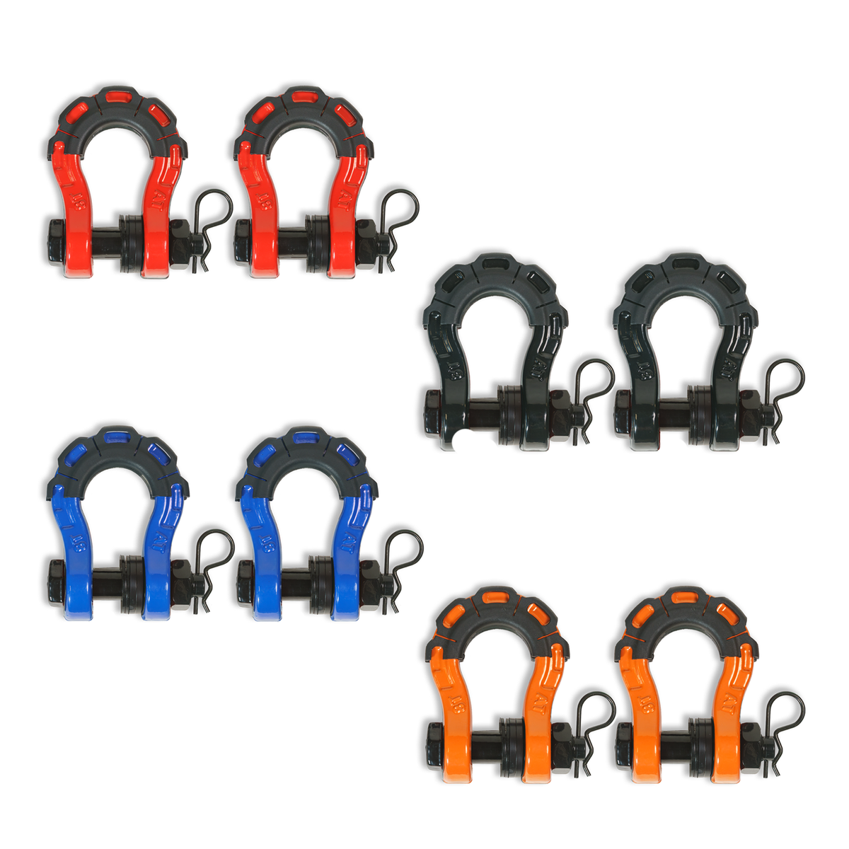 3/4” Forged Steel D-shackle set (8T) (LIFE TIME WARRANTY*) — photo 1