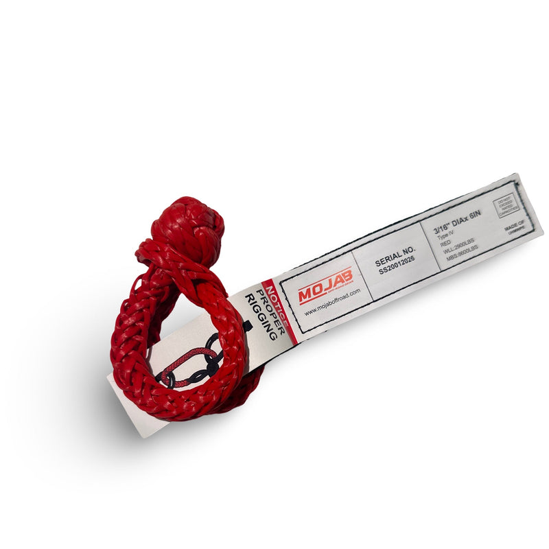 Micro Soft Shackle 3/16'' x 6'' – Keychain & Recovery (Lifetime Warranty) — photo 1