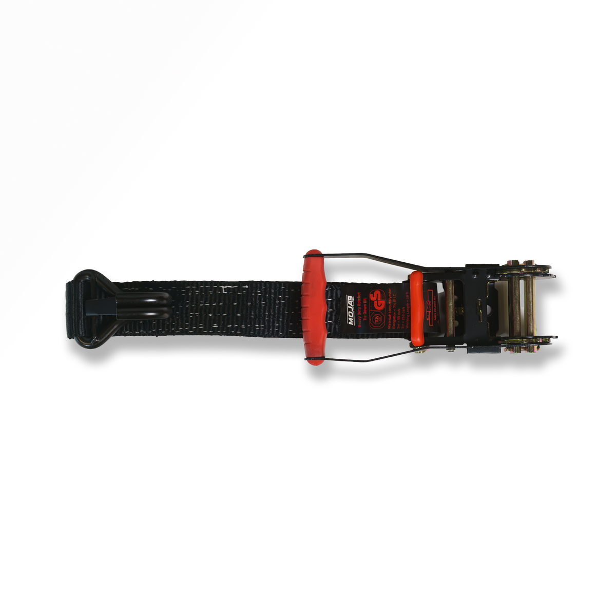 2" x 10' Ratchet Tie-Down (Closed hook) and 2'' x 39'' Axle Tie-Down Set (Pack of 4) (Lifetime Warranty) — photo 3