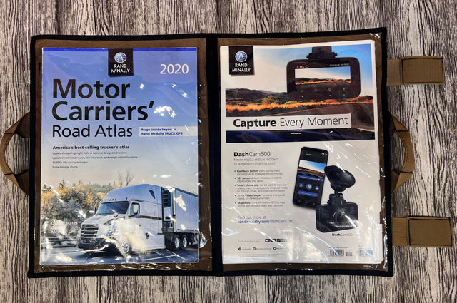 CLEAR Road Atlas - Map Pouch — Overland Gear Guy