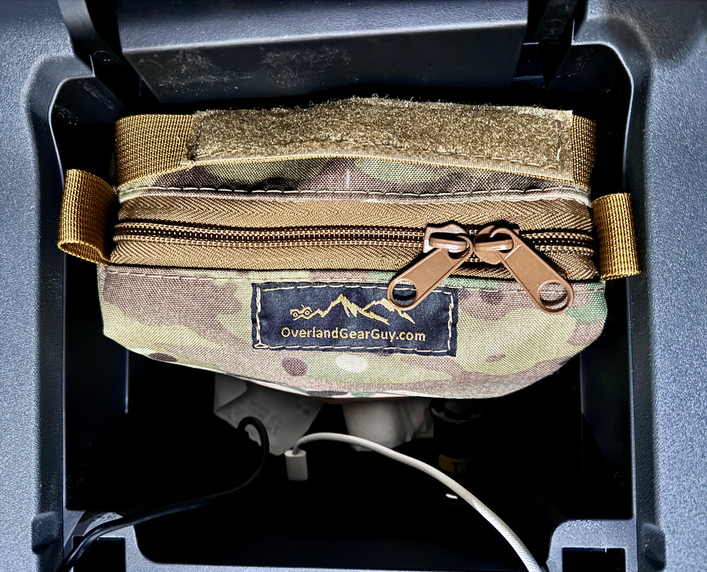 Grenadier Center Console Storage Bag — Overland Gear Guy