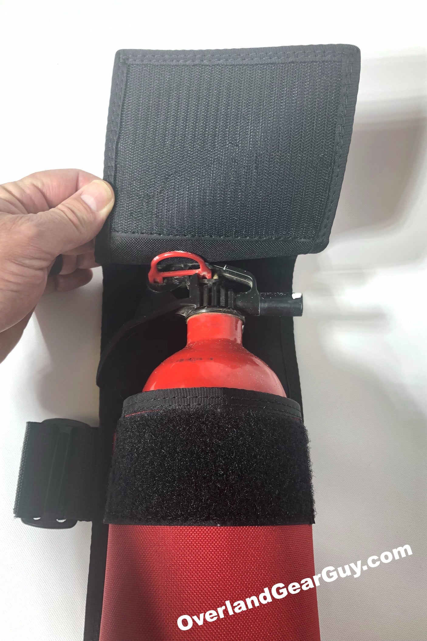 Jeep Fire Extinguisher Pouch Roll Bar — Overland Gear Guy (photo 6)