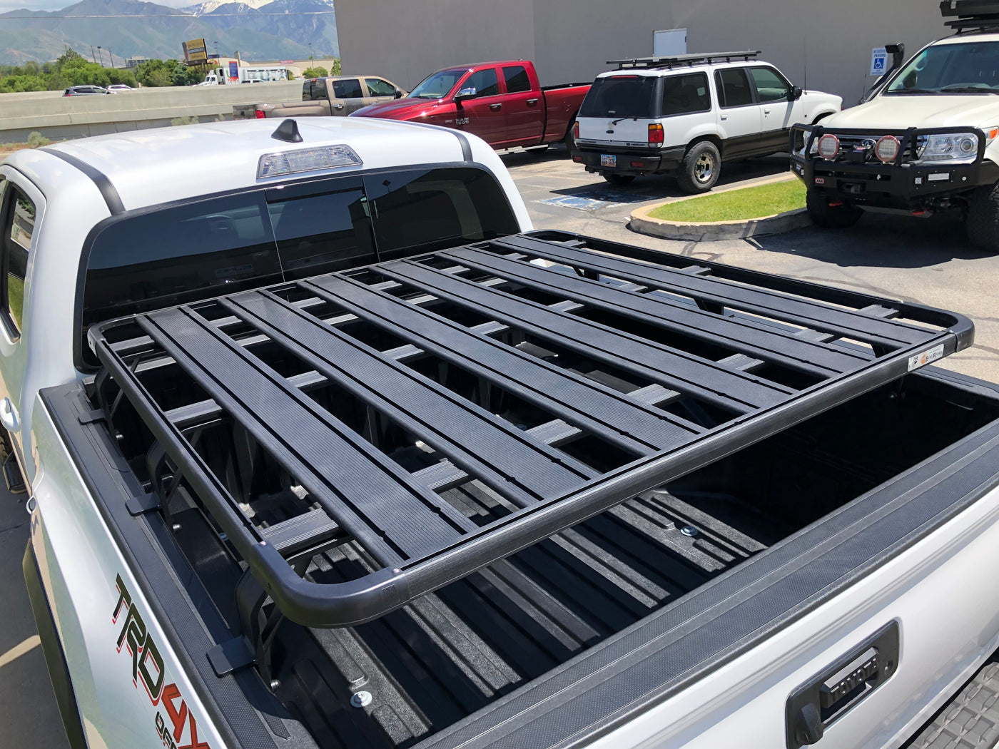 Toyota Tacoma K9 Bed Rail Rack Kit — photo 4